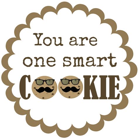 One Smart Cookie Free Printable